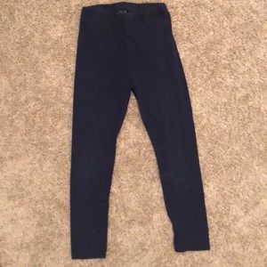 Navy blue justice leggings